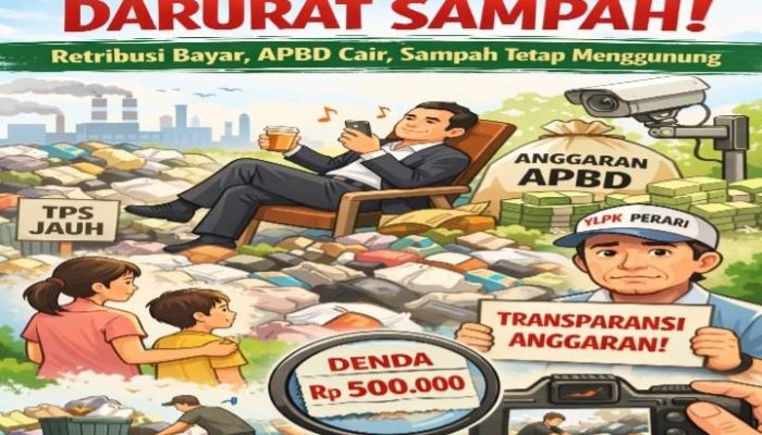 Komika Mega Salsabila Resah: Jalanan Tangerang Penuh Sampah, Pejabat Malah Rapat Bandung Rp900 Juta!”