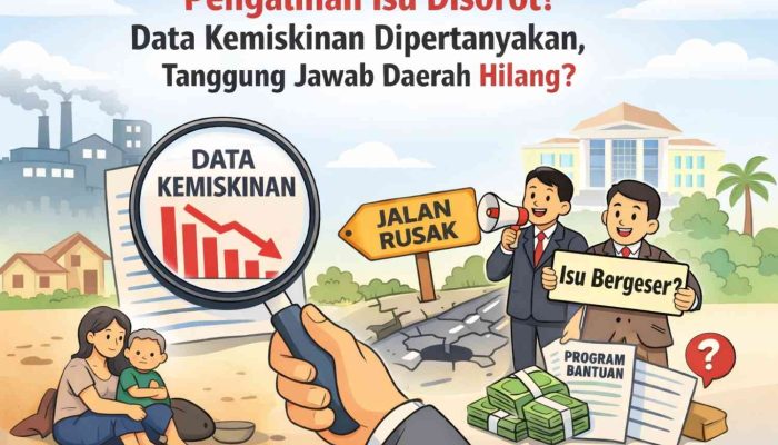Narasi Pengalihan Isu Disorot: Data Kemiskinan Dipertanyakan, Tanggung Jawab Daerah Justru Menghilang