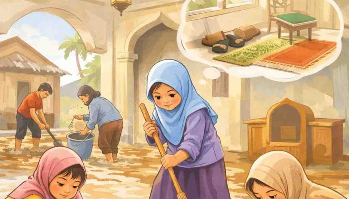 Jawaban Anak-Anak Aceh yang Menghantam Nurani Kita Semua: Rumah Kami Masih Berlumpur, Tapi Kami Tak Ingin Masjid Ikut Berlumpur. “Sebentar Lagi Ramadan, Kami Ingin Ngaji Lagi”