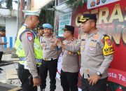 Hari Pertama Operasi Lilin Maung, Kapolresta Tangerang Cek Kesiapan Posko Nataru