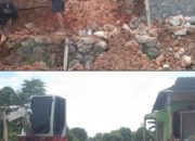 Miris !!!Pekerja Proyek Saluran Air Alami Kecelakaan Kerja, Diduga Tanpa APD