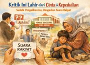 Yuk Sudahi Pengalihan Isu, Memecah Kritik Justru Meruntuhkan Citra Diri: Kritik Ini Lahir dari Cinta dan Kepedulian