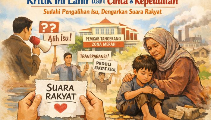 Yuk Sudahi Pengalihan Isu, Memecah Kritik Justru Meruntuhkan Citra Diri: Kritik Ini Lahir dari Cinta dan Kepedulian