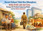 Nurani Rakyat Tidak Bisa Dibungkam: Ketika Kritik Lahir dari Cinta, Pemkab Tangerang Malah Lari ke Media Nasional
