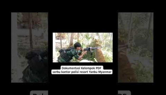 Kelompok PDF Myanmar Serbu Kantor Polisi di Yebyu, Sejumlah Personel Ditahan