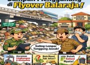 Status Darurat Sampah Telah Digaungkan, Namun Sampah Masih Menggunung di Flyover Balaraja