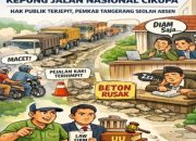 Jam Operasional Disinyalir Dilanggar, Beton Jalan Terhimpit Beban Berlebih, Dinas hingga Bupati Tak Bisa Lepas Tangan