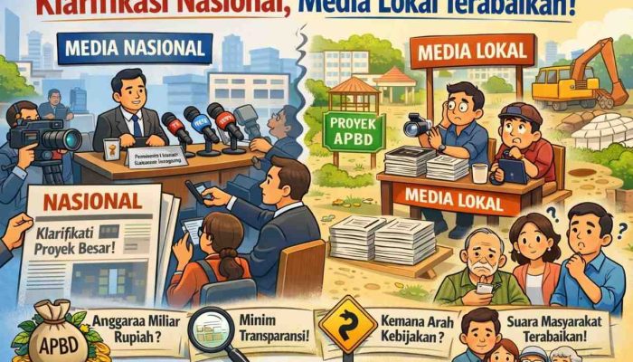 Ratusan Media Lokal Ada, Tapi Terasa Tak Ada: Klarifikasi ke Nasional Beruntun, Media Lokal Kehilangan Hak dan Peran