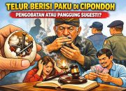 Telur Pecah Berisi Sesuatu Di Cipondoh: Pengobatan Atau Panggung Sugesti Yang Dipertontonkan