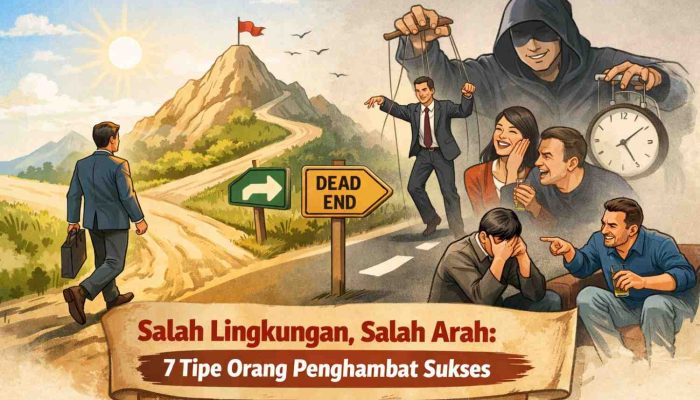 Jangan Biarkan 7 Tipe Orang Ini Menghambat Langkahmu
