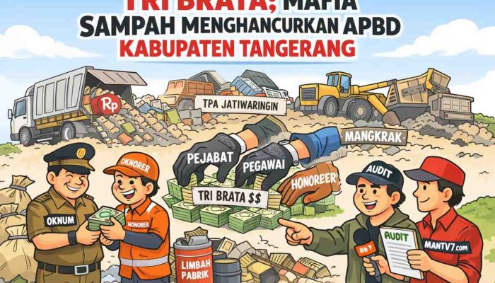Terungkap! TRI BRATA (Terima Bagi Rata) di DLHK Kabupaten Tangerang: Dugaan Mafia Sampah dan Praktik Pungli Menggerogoti APBD