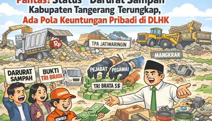Pantas! Status “Darurat Sampah” Kabupaten Tangerang Terungkap, Ada Pola Keuntungan Pribadi di DLHK