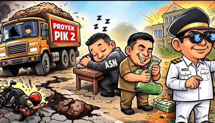 Kabupaten Tangerang Darurat Jalan Rusak: Dump Truck PIK 2 Hancurkan Infrastruktur, OPD Lalai, Bupati Wajib Bertindak Sekarang!
