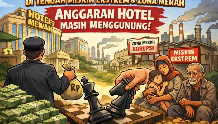 Zona Merah Menyala, Miskin Ekstrem Nyata, Anggaran Hotel Tetap Berjalan: Di Mana Sensitivitas Kebijakan?