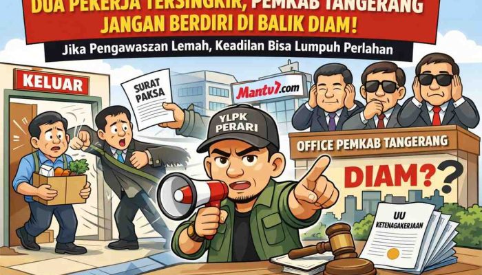 Dua Pekerja Tersingkir, Pemkab Tangerang Jangan Berlindung di Balik Diam: Keterlambatan Bertindak Bisa Menggerus Rasa Keadilan