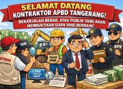 APBD Sudah Mulai Berjalan, Kontraktor Dan Pejabat Diingatkan: Jangan Uji Kesabaran Rakyat, Setiap Jengkal Pekerjaan Selalu Diawasi