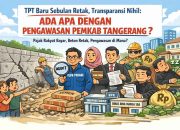 TPT Retak Dini di Balaraja: Ketika Pajak Rakyat Dibalas Beton Rapuh dan Pengawasan Pura-Pura