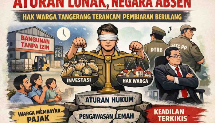 Aturan Terlihat Lunak, Negara Terasa Absen: Hak Warga Tangerang Diuji oleh Pembiaran Berulang