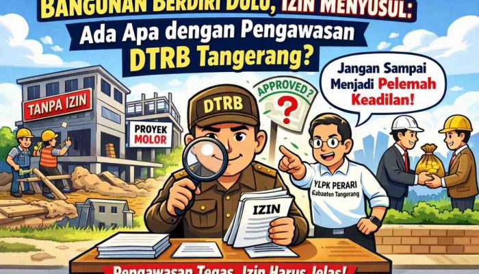 Kabupaten Tangerang Disorot: DTRB Terlihat Super Power, Bangunan Tanpa Izin Diduga Bebas Berdiri, Bupati Harus Tegas