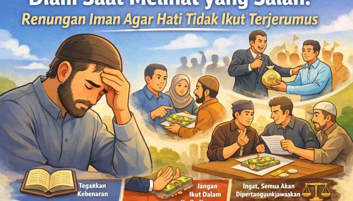 Saat Hati Sudah Tahu Itu Kedholiman Namun Lisan Tetap Diam: Jangan-Jangan Kita Diam-Diam Sudah Menjadi Bagian Dari Kesalahan Itu Sendiri