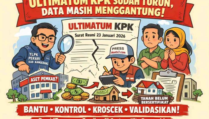 SURAT KPK SUDAH KERAS, DATA MASIH SAMAR: SAATNYA WARGA “BANTU, KONTROL, TURUN KROSCEK” UJI KEJUJURAN ASET
