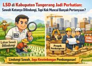 LSD di Kabupaten Tangerang Jadi Perhatian: Sawah Katanya Dilindungi, Tapi Kok Muncul Banyak Pertanyaan di Tengah Ramainya Pembangunan?