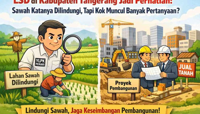 LSD di Kabupaten Tangerang Jadi Perhatian: Sawah Katanya Dilindungi, Tapi Kok Muncul Banyak Pertanyaan di Tengah Ramainya Pembangunan?