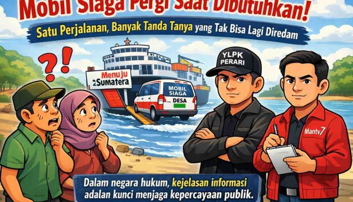 Mobil Siaga Menyeberang, Kepercayaan Ikut Terbawa: Satu Fakta Kecil, Pukulan Besar bagi Amanah Publik