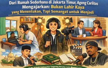 Dari Ruang Sempit Menuju Layar Lebar: Kisah Ageng Carlitos, Tentang Doa, Ketekunan, dan Jalan Takdir yang Tak Pernah Salah Alamat