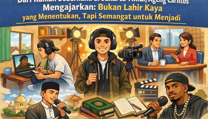 Dari Ruang Sempit Menuju Layar Lebar: Kisah Ageng Carlitos, Tentang Doa, Ketekunan, dan Jalan Takdir yang Tak Pernah Salah Alamat