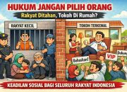 Keadilan Jangan Tunduk pada Nama dan Jumlah: Saat Rakyat Ditahan, Kenapa yang Punya Kuasa Bisa di Rumah?