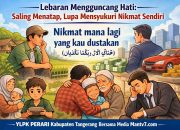 LEBARAN MENAMPAR DIAM-DIAM: Saat Kita Sibuk Menilai Hidup Orang Lain, Tapi Lupa Menghitung Nikmat Sendiri yang Tak Pernah Habis