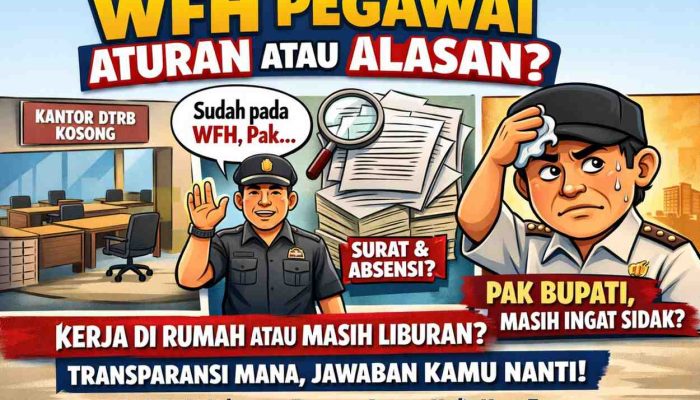 Kantor DTRB Pemkab Tangerang Kosong, Satpam Bilang WFH: Apakah Pak Bupati Sudah Menerbitkan SK Resmi atau Ini Hanya Alibi
