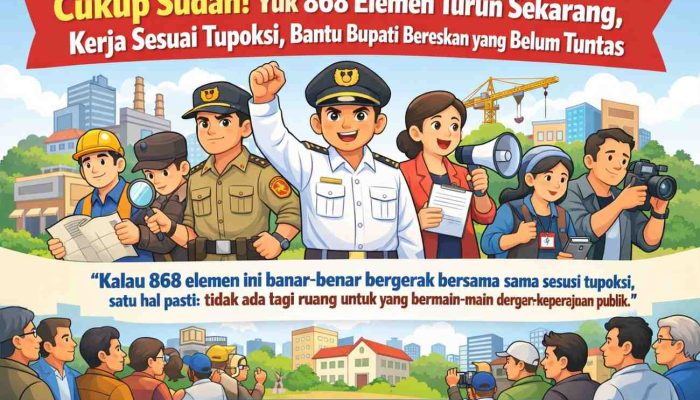 Kabupaten Tangerang Tidak Baik-Baik Saja: Gas! 868 Elemen Turun Bantu Bupati Wujudkan yang Benar-Benar “Gemilang”