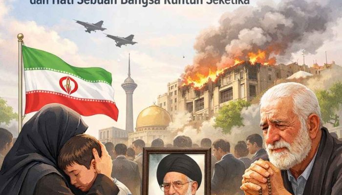 TEHERAN DALAM TANGIS TERDALAM: Gugurnya Sang Pemimpin Menjadi Luka Abadi, Saat Dunia Dipaksa Menyaksikan Kemanusiaan Tersungkur Oleh Kekuatan Tanpa Belas Kasih