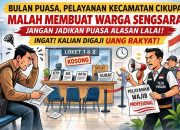 Bulan Puasa, Kantor Kecamatan Cikupa Malah Membuat Warga Sengsara!