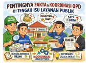 Fakta, Koordinasi, dan Akurasi Data Jadi Kunci Layanan Publik