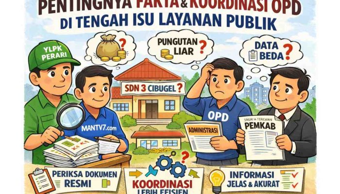Fakta, Koordinasi, dan Akurasi Data Jadi Kunci Layanan Publik