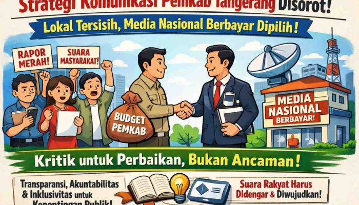 Strategi Komunikasi Pemkab Tangerang Jadi Sorotan: Ratusan Media Lokal Dilewati demi Media Nasional Berbayar