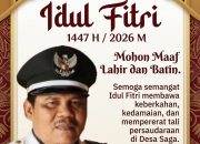 Pemerintah Desa Saga Mengucapkan Selamat Hari Raya Idul Fitri 1447 H / 2026 M