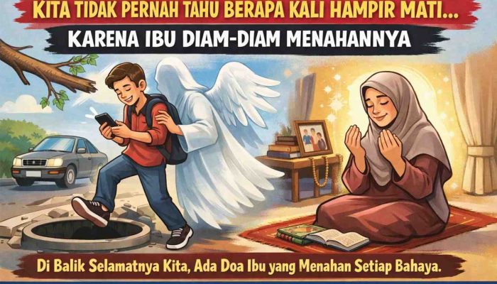Kita Tidak Celaka Hari Ini Bukan Karena Kita Hebat, Tapi Karena Ada Ibu yang Tidak Pernah Berhenti Menyebut Nama Kita Dalam Setiap Doanya