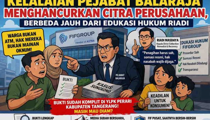 FIF Pusat Wajib Bertindak: Kelalaian Pejabat Cabang Balaraja Mengancam Reputasi Perusahaan