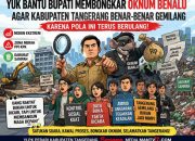 Yuk Buat Gebrakan Baru Bantu Bupati: Saat Temuan Muncul, Semua Elemen Bergerak Sesuai Tupoksi untuk Tangerang Gemilang