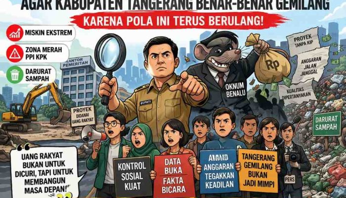 Yuk Buat Gebrakan Baru Bantu Bupati: Saat Temuan Muncul, Semua Elemen Bergerak Sesuai Tupoksi untuk Tangerang Gemilang