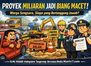 PROYEK CIAPUS–BALARAJA DIDUGA JADI BIANG MACET PARAH, PUBLIK MULAI GERAH: PROYEK MILIARAN KOK JADI BEBAN JALAN?