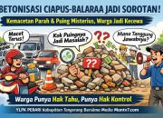 Betonisasi Ciapus–Balaraja Dalang Kamacetan: Dugaan Puing Di Monopoli, Warga Justru Di Nyinyirin Oleh Para Suara Yang Biasanya Lantang