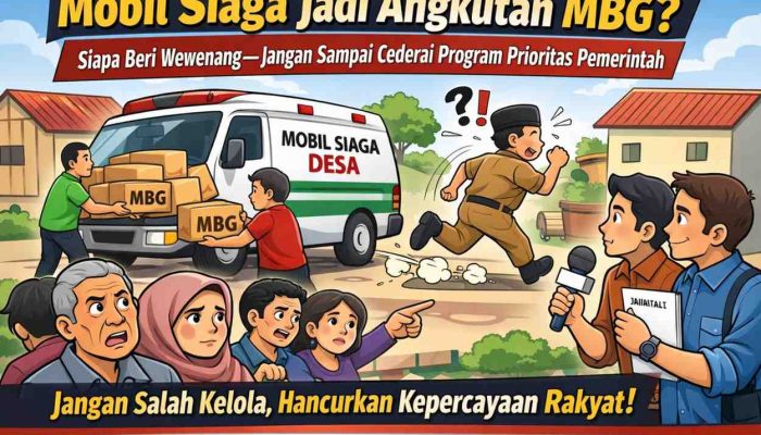 Jangan Cederai Program MBG, Program Prioritas dengan Anggaran Besar: Mengapa Mobil Siaga Jadi Angkutan Makanan MBG?