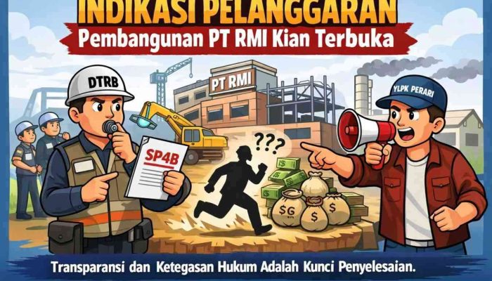 Pembangunan PT Ray Mold Indonesia Disorot: Sinyal Pelanggaran Menguat, DTRB Siapkan Langkah Penghentian