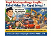 Gus Imron Komisi V DPRD Provinsi Banten Buka Suara: Proyek Jalan Jangan Ganggu Siang Hari, Kebut Malam Biar Cepat Selesai!