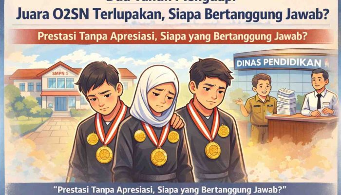 Juara O2SN Kabupaten Tangerang, Allen Khoirunnisa Dilupakan: Prestasi Dipakai Saat Menang, Ditinggalkan Tanpa Penghargaan Selama Dua Tahun